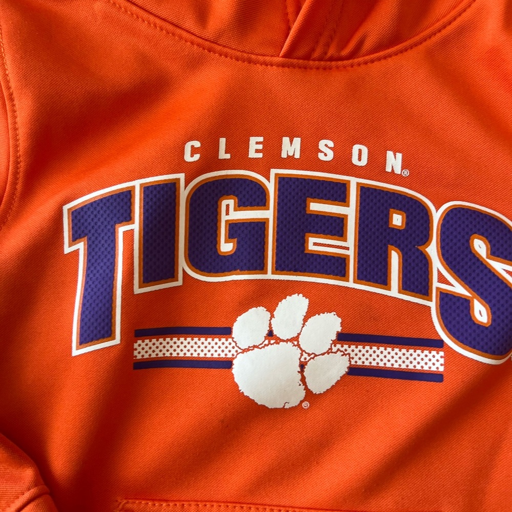 Kids Clemson Tigers Hoodie Sweatshirt, small